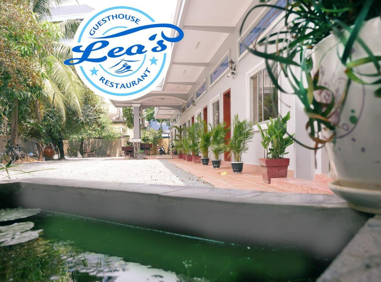 Lea'S Guesthouse And Restaurant カンポット エクステリア 写真